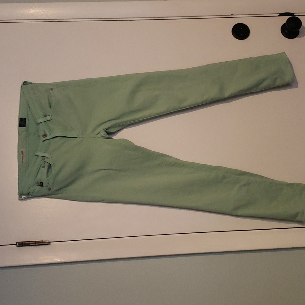 Adriano Goldschmied the steavie ankle 27/28 mint green excellent condition